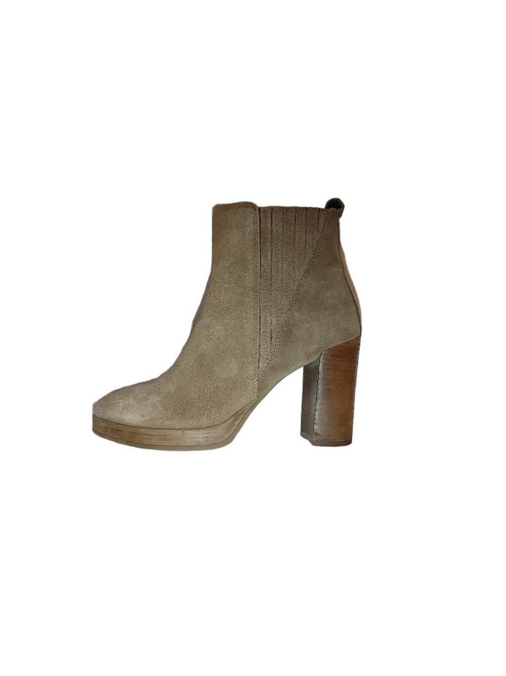 ALDO Suede Chelsea Heeled Ankle Boot Size 8.5